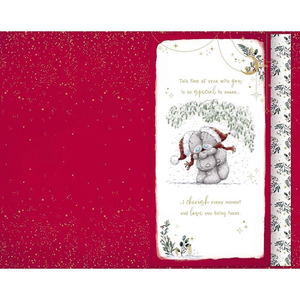 Brilliant Fiance Handmade Me to You Bear Christmas Card Extra Image 1